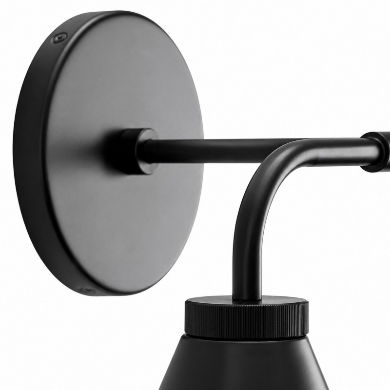 Kaelen Retro Cooper Cone Sconce Light