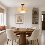 Zaylen Farmhouse Rattan Semi Flush Mount Ceiling Light