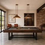 Serenoa Retro Double-Rod Metal Cone Pendant Light