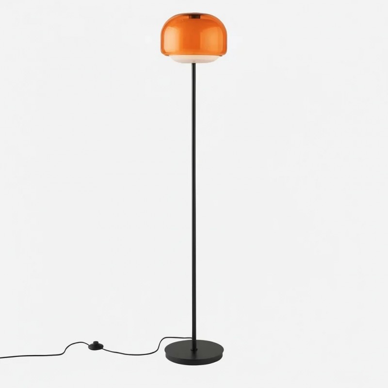 Eulalie Nordic Artistic Round Glass Floor Lamp
