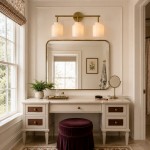Drilon Modern 3-Light Milk Glass Bathroom Sconce