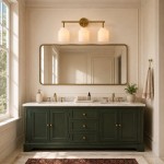 Drilon Modern 3-Light Milk Glass Bathroom Sconce
