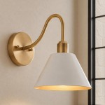 Ashby Vintage Linen Shade Wall Light