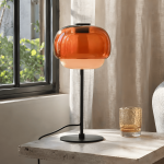 Marco Ostrich Feather Table Lamp