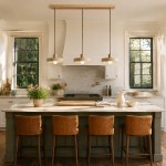 Harlow Wabi-Sabi Travertine & Wood Circular Pendant Light