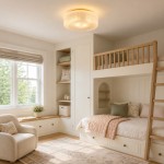 Nymirra Modern Ribbed Glass Flush Mount Ceiling Light