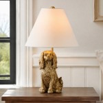 Salma Travertine Mushroom LED Table Lamp