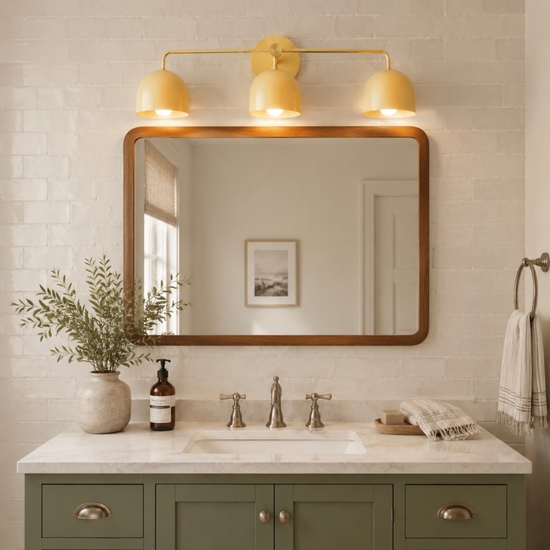 Astair Nordic Metal Multicolored Vanity Sconce