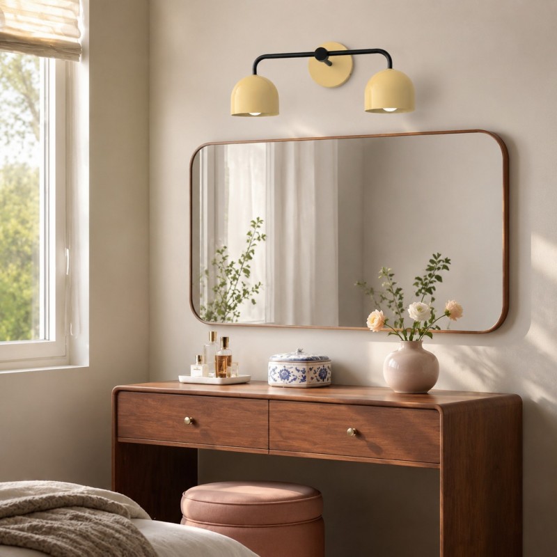 Astair Nordic Metal Multicolored Vanity Sconce