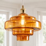 Ozita Retro Semi-Flush Mount Eloise Pendant Light