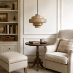 Yves Vintage Tiered Glass Pendant Light