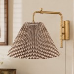 Enzo Elegant Vintage Bloom Metal Wall Sconce