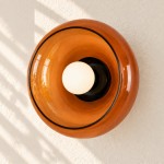 Vega Retro Bowl Shade Wall Sconce