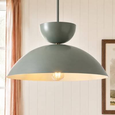 Glythorix Nordic Simple Metal Color H Type Pendant Light