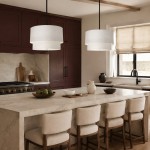 Javier Natural Linen Double Fabric Drum Pendant Light