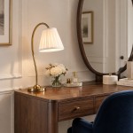 Bailey Vintage Linen Pleated Shade Table Lamp