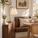Bailey Vintage Linen Pleated Shade Table Lamp