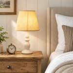 Issac Classic Linen Empire Iron Body Table Lamp