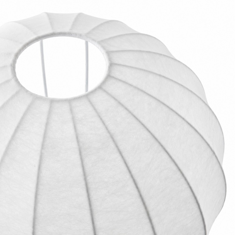 Tiago Wabi Sabi White Round Table Lamp