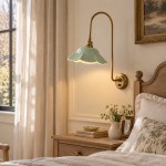 Enzo Elegant Vintage Bloom Metal Wall Sconce