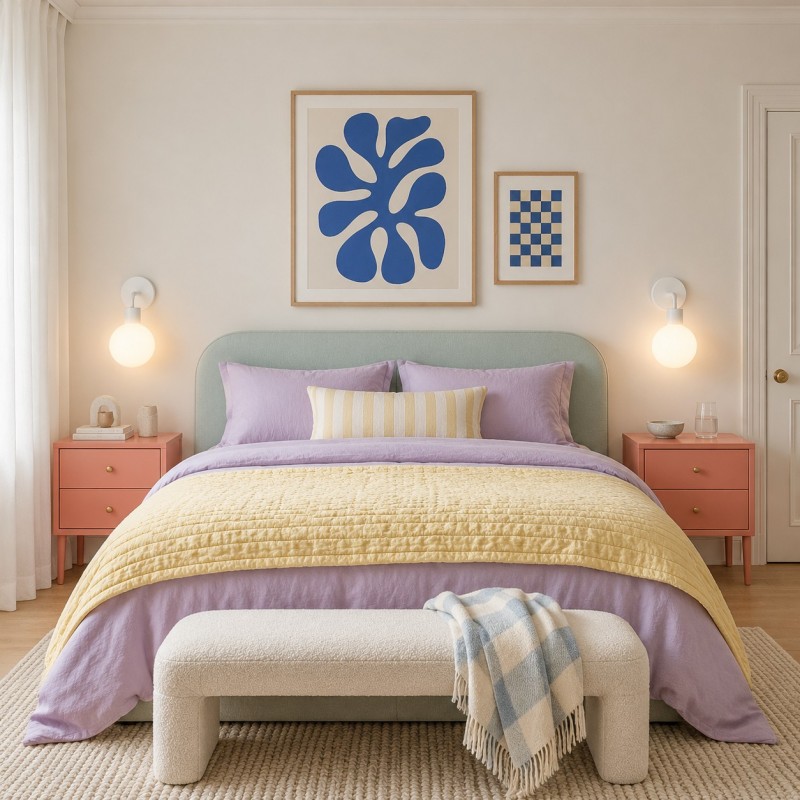 Tessa Modern Rechargeable Colorful Wall Light