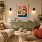 Tessa Modern Rechargeable Colorful Wall Light