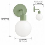 Tessa Modern Rechargeable Colorful Wall Light