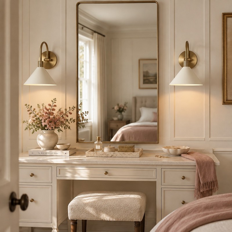 Chavis Rustic Metal Sand Cone Wall Light