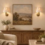 Joel Retro Brass Shell Shade Wall Sconce