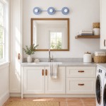 Marnie Nordic Colorful 3 Light Vanity Wall Light