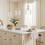 Tydon Minimalist Water Ripple Glass Pendant Light