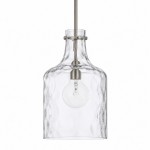 Tydon Minimalist Water Ripple Glass Pendant Light