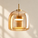 Vexen Flower Stained Glass Hanging Lamp