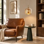 Raith Mouth Blown Glass Shade Pendant Light