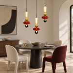 Caterina Modern Colorful Candied Glass Pendant Light
