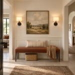 Delena Linen Drum Shade Wall Sconce