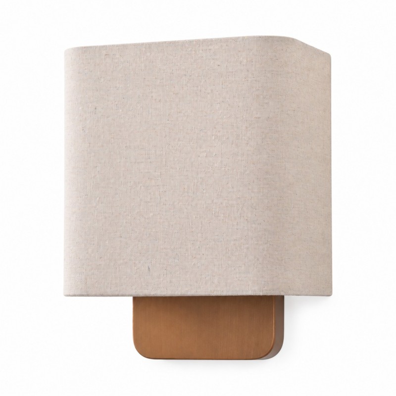 Ondine Modern Linen Fabric Shade Wall Sconce