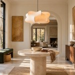 Orin Modern White Silk Cloud Pendant Light