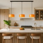 Xavier Modern Glossy Ceramic Drum Pendant Light