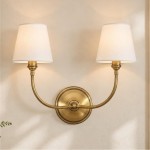 Analeigh Modern Travertine Dome Wall Sconce