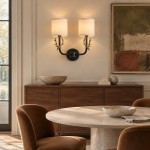 Akshara Farmhouse Brass Deer Head Wall Light
