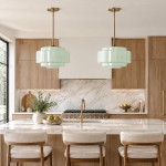 Winry Antique Brass Tiered Milk Glass Pendant Light
