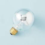 LED Bulb - Silver-Tipped